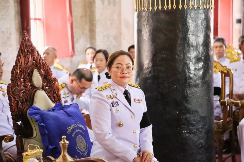 1. ร่วมพิธีถวายผ้าพระกฐินพระราชทาน ประจำปีพุทธศักราช 2568